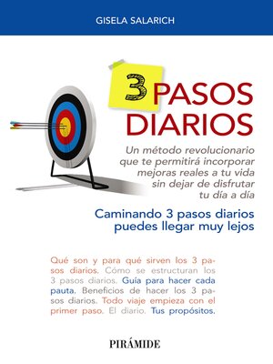 cover image of 3 pasos diarios
